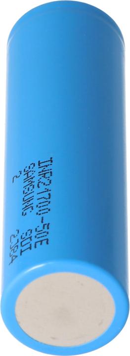 Actual product image Samsung Battery INR21700 50E max. 15A (1 pcs., 21700, 5000 mAh)