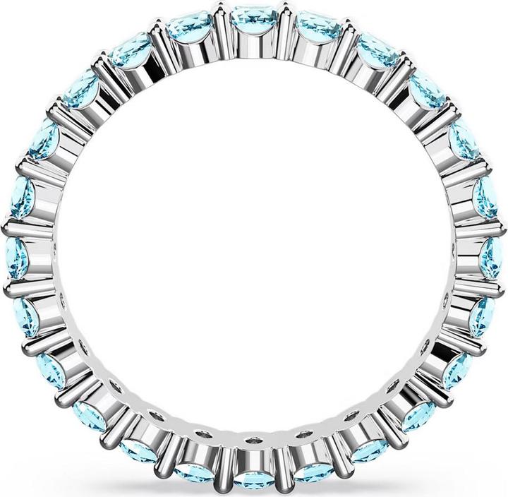 Produktbild Swarovski Matrix Ring Rundschliff Blau (64)