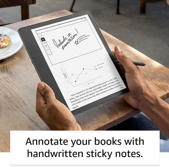 Image du produit Amazon Kindle Scribe 10,2 avec stylet Premium (10.20", 16 Go, Graphite)