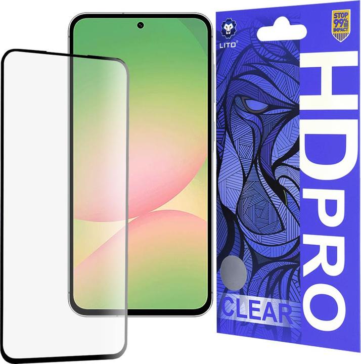 Produktbild Lito - HD Pro Clear - Samsung Galaxy A56 5G - Black (1 Stück, Samsung Galaxy A56)