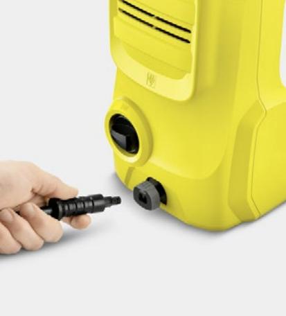 Immagine prodotto Kärcher K 2 Compact Idropulitrice per auto elettrica /h Nero, Giallo (Corrente elettrica)