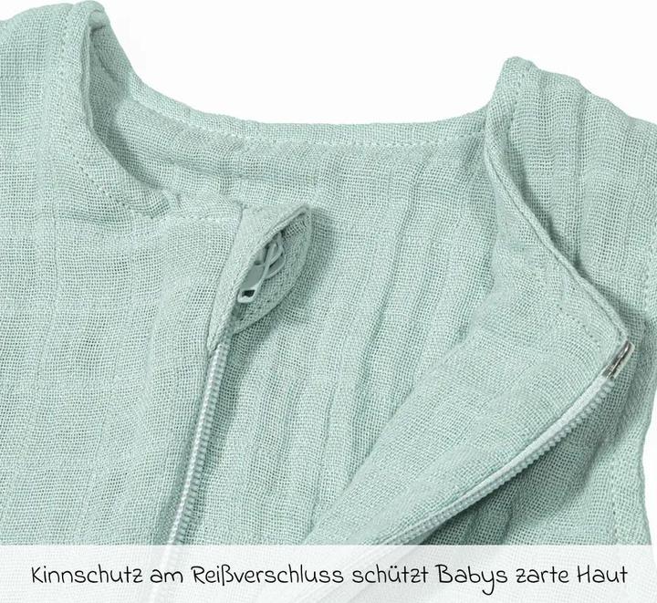 Image du produit Makian Sac de couchage en mousseline - Mint - Sacs de couchage (100 cm)