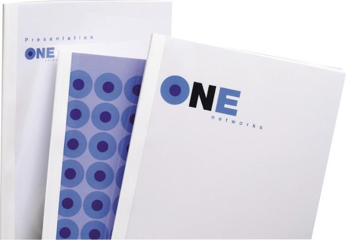 Actual product image GBC Thermal binding folder Business Line