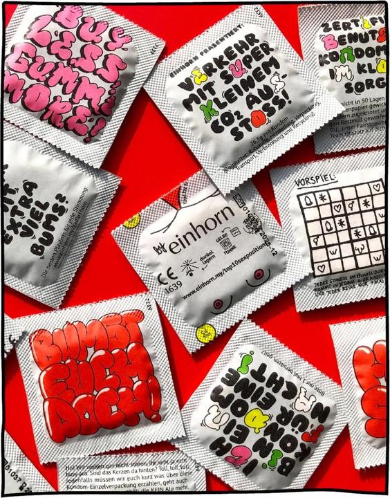 Produktbild Einhorn Condoms Food Porn (7 Stk.)