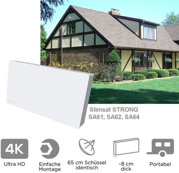 Produktbild Strong Sa64 (Flachantenne, 33.70 dB, DVB-S / -S2)