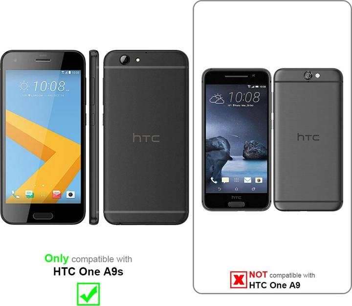Productafbeelding Cadorabo Boek Onzichtbare Magneethoes (HTC One A9S)