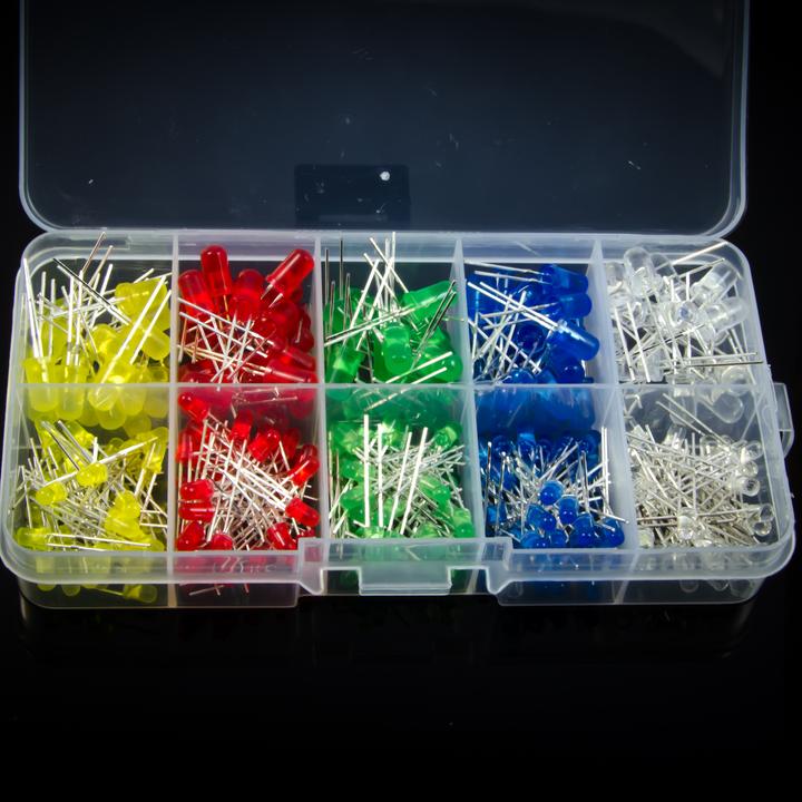 Actual product image Purecrea LED set 300 pieces assorted 3mm / 5mm