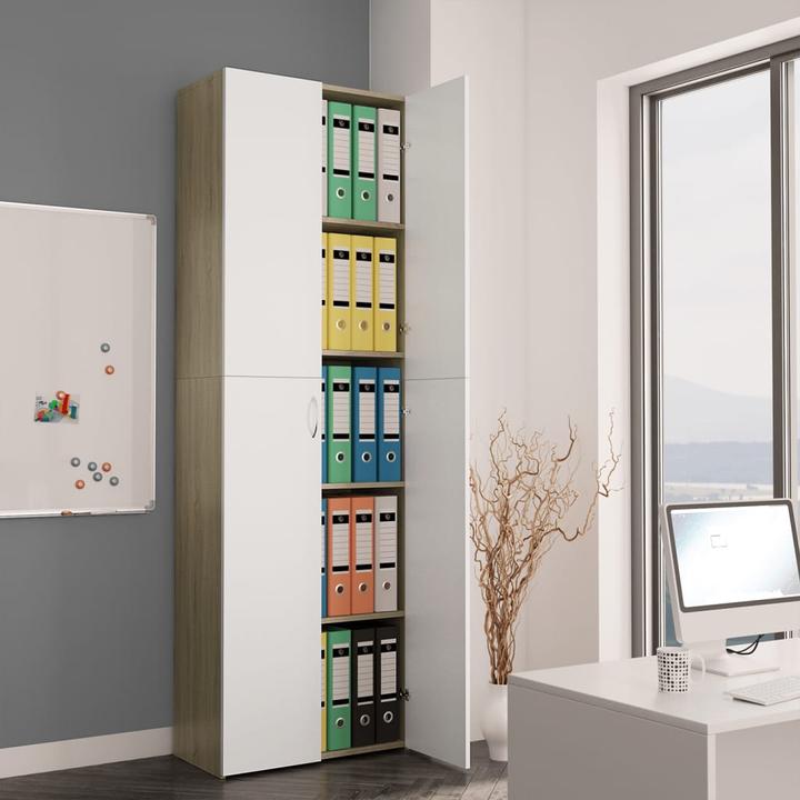Image du produit VidaXL Armoire de bureau (60 x 32 x 190 cm)