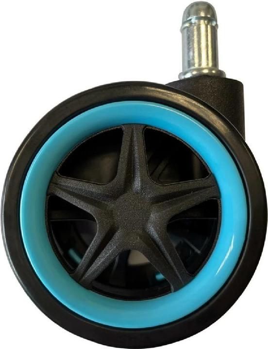 Produktbild LC-Power Rollen LC-CASTERS-DRIFT 5er Set Hellblau