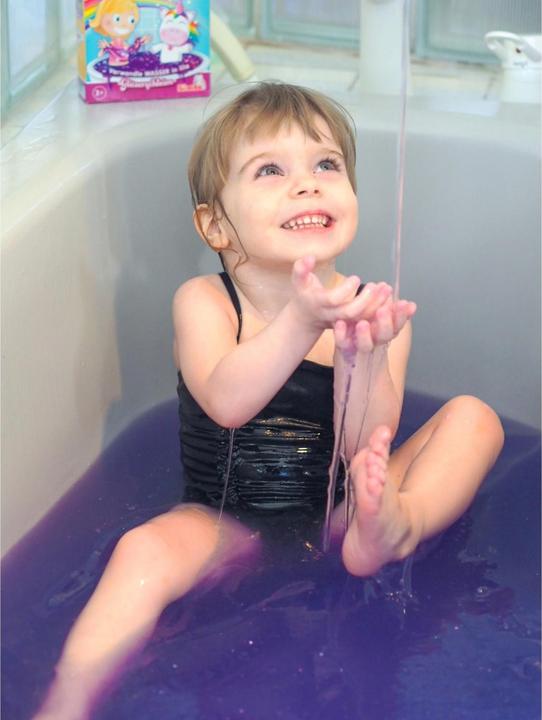 Actual product image Simba Glibbi Unicorn Glitter Bath