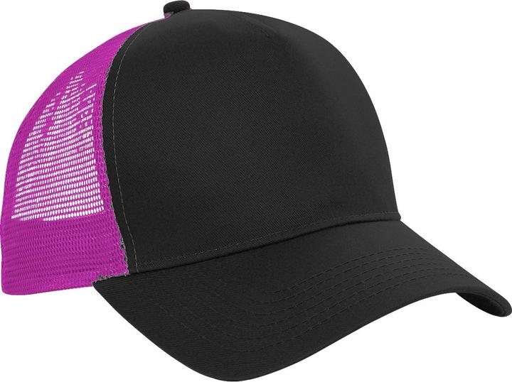 Produktbild Beechfield Truckerbaseballkappe Mit Netzeinsätzen (2 Stückpackung) (One Size)