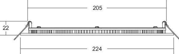 Produktbild Brumberg BRUM LED-Deckeneinbaustrahler (2000 lm)