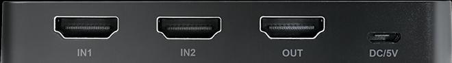 Produktbild LogiLink HDMI-Switch, 2x1-Port, 8K/60 Hz, HDCP, HDR, VRR, CEC