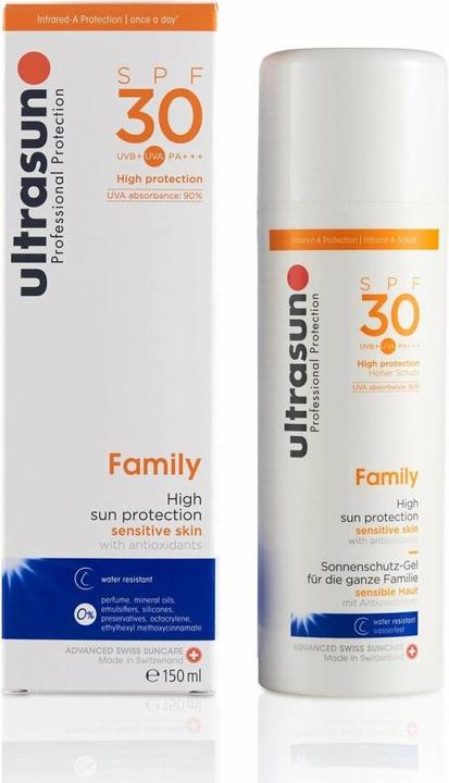 Image du produit Ultrasun Famille SPF30 (Lait solaire, SPF 30, 150 ml, 228 g)