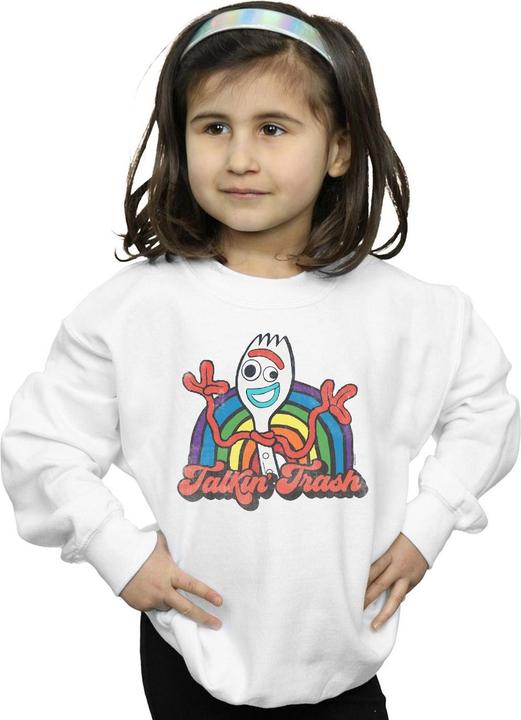 Produktbild Disney Toy Story 4 Forky Talkin' Trash Sweatshirt Mädchen (140, 146)