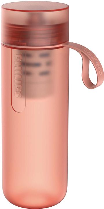 Image du produit Philips AWP2712RDR Fitness GoZero Bouteille d'eau avec filtre rouge (0.59 l)