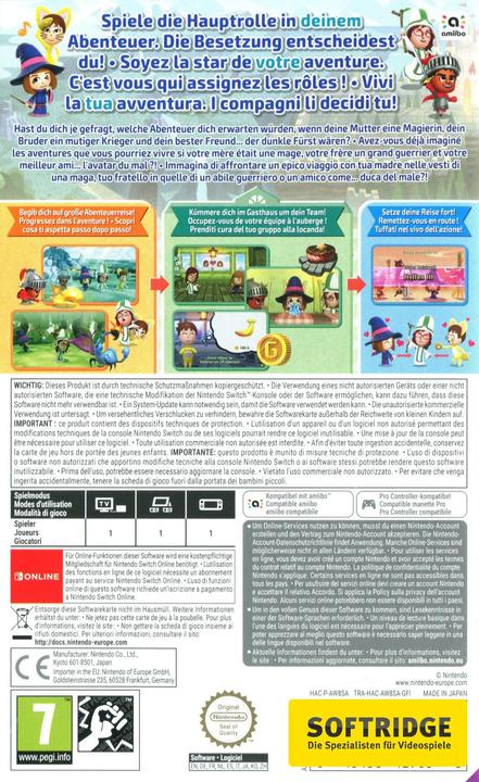 Image du produit Nintendo Miitopia (Switch, Multilingue)