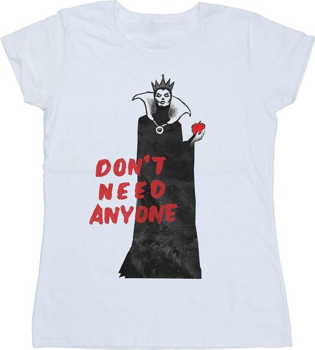 Immagine prodotto Disney Villains Don't Need Anyone Maglietta Donna (XXL)