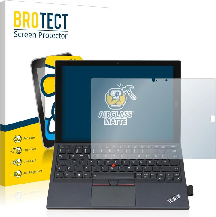 Image du produit BROTECT AirGlass Verre Mat (1 pièce(s), ThinkPad X1)