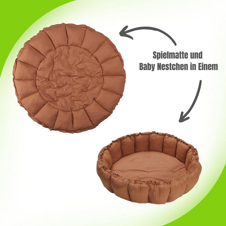 Image du produit play&go Bloom tawny brown (Ø 130 cm)