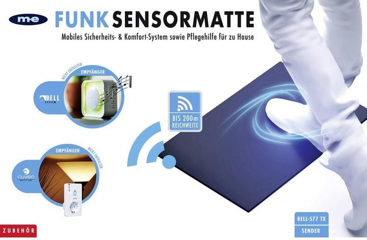 Actual product image M-E Funk-Alarmtrittmatte