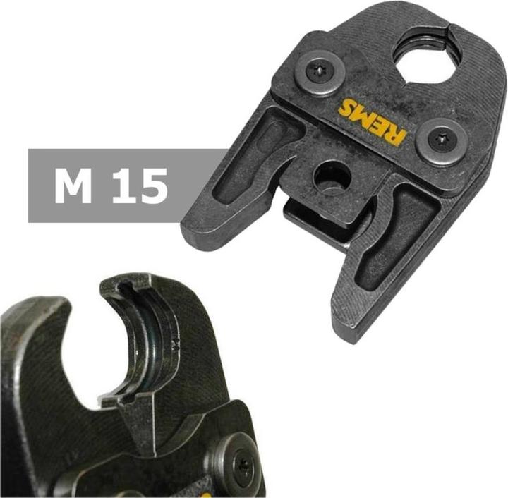 Image du produit Rems Pince à sertir Standard M15 ( 570110 ) pour ROMAX 4000 / Sertisseuse sans fil ACC et autres (1450 mm)