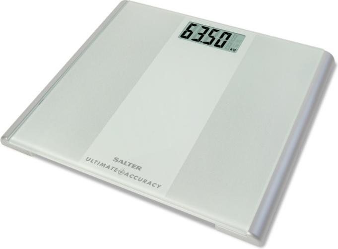 Actual product image Salter 9009 WH3R Ultimate Accuracy Electronic Bathroom Scales white (180 kg)
