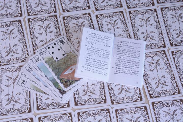 Actual product image Mlle Lenormand fortune telling cards No. 194115 (German)