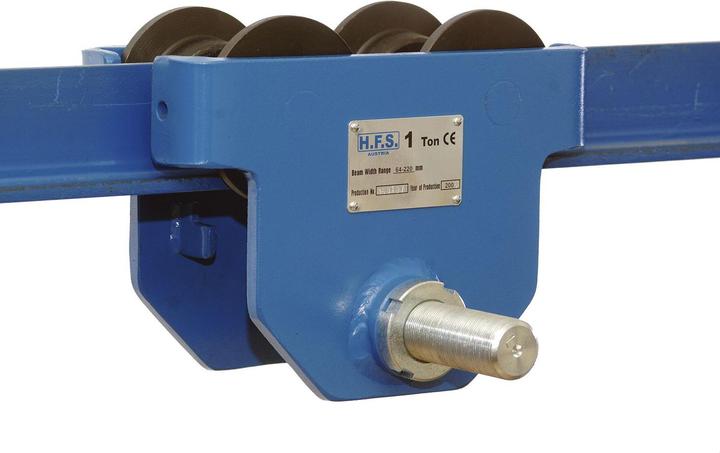 Actual product image HFS Trolley Load capacity 500 kg Beam flange width 64-220 mm
