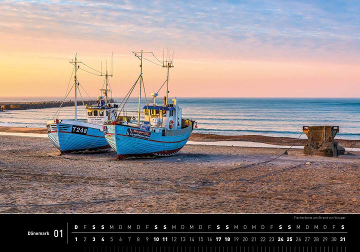 Produktbild Dänemark Premiumkalender 2026 (50 x 35 cm, Deutsch)