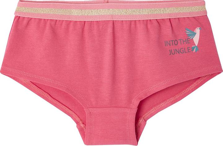 Image du produit Vertbaudet Bio-Kollektion: 5er-Pack Mädchen Shortys mit Dschungelprint (92)