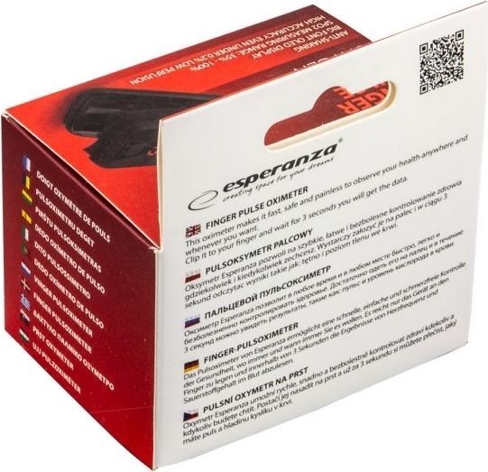 Actual product image Esperanza ECO001 pulse oxymeters