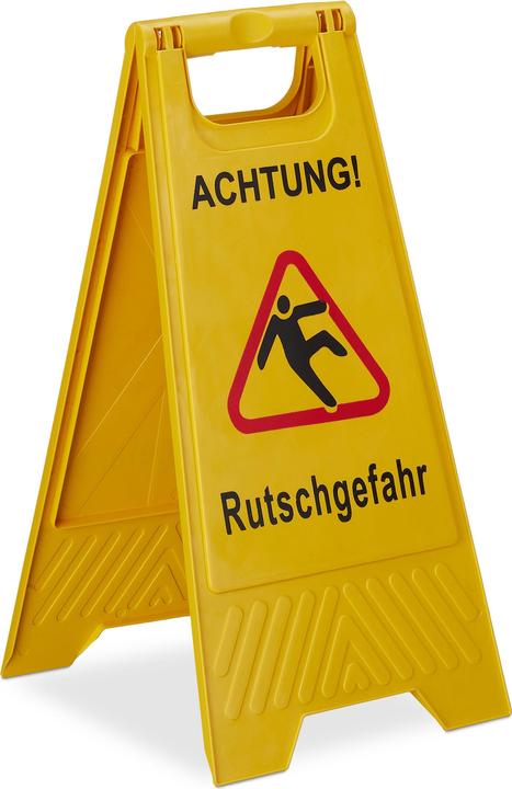Produktbild Relaxdays Rutschgefahr Aufsteller