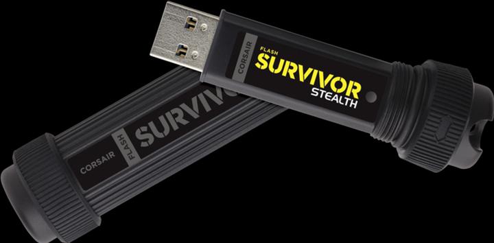 Produktbild Corsair Flash Survivor Stealth (64 GB, USB-A, USB 3.0)