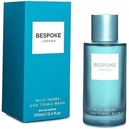 Bespoke London Wild Herbs and Tonka Bean Eau de Parfum Spray für Männer 100ml (Eau de Parfum, 100 ml)