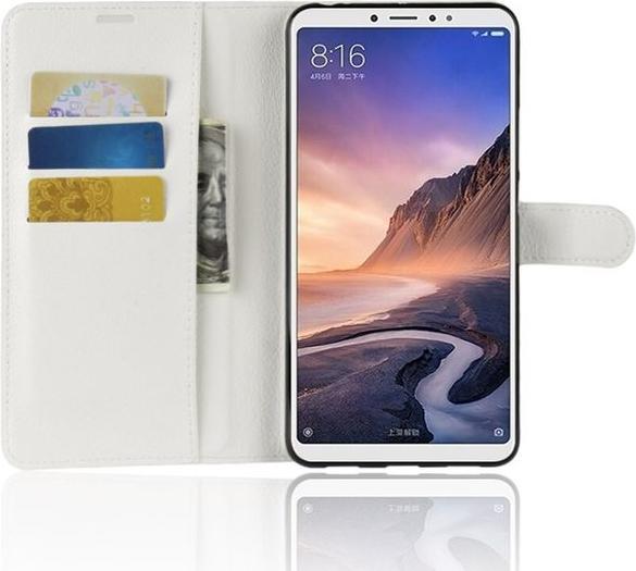 Actual product image MU Classic Litchi Leather Bookcover Series (Mi Max 3)
