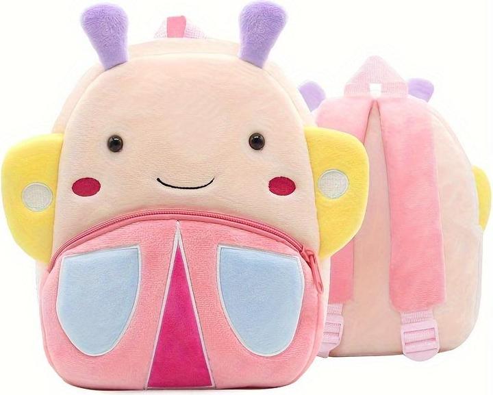 Produktbild Only-Bags.Store Polyester Schultasche, niedliche Tier Plüsch Rucksack, Outdoor-Urlaub kleine Tasche