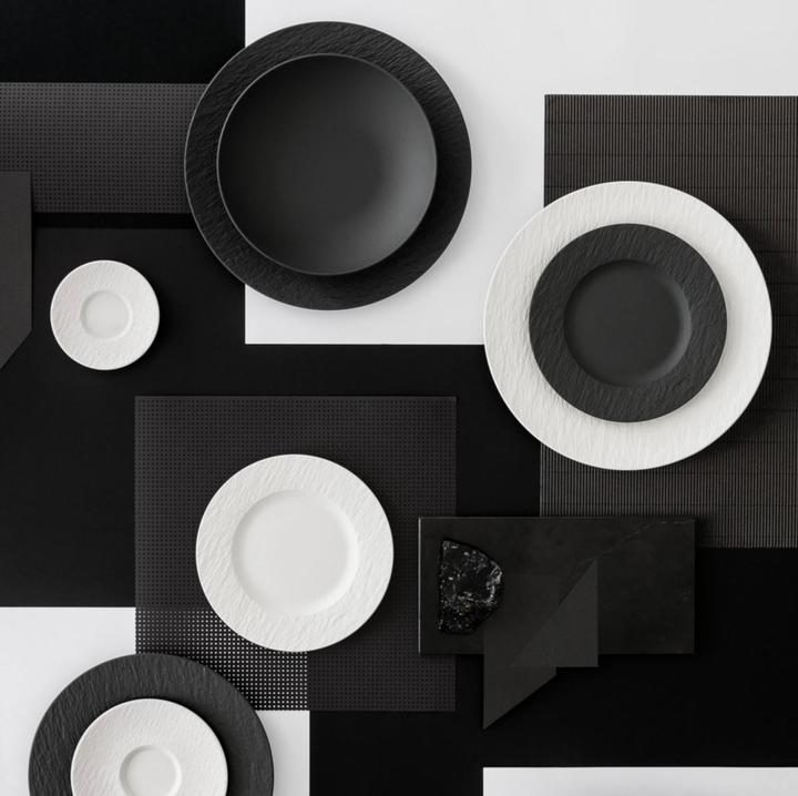 Produktbild Villeroy & Boch Servierplatte quadratisch/Gourmetteller Manufacture Rock blanc