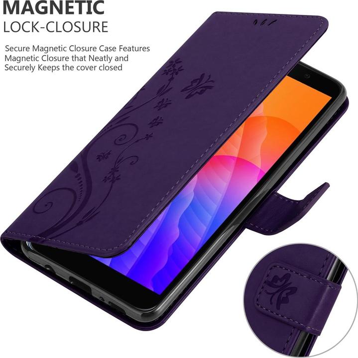 Immagine prodotto Cadorabo Copertina del libro di fiori (Huawei Y5p)