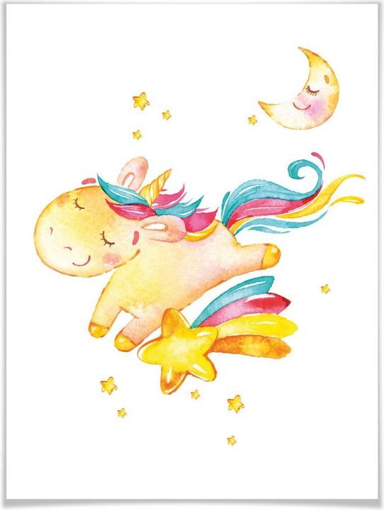 Produktbild Trenddeko Shiny the Unicorn (50 x 60 cm)