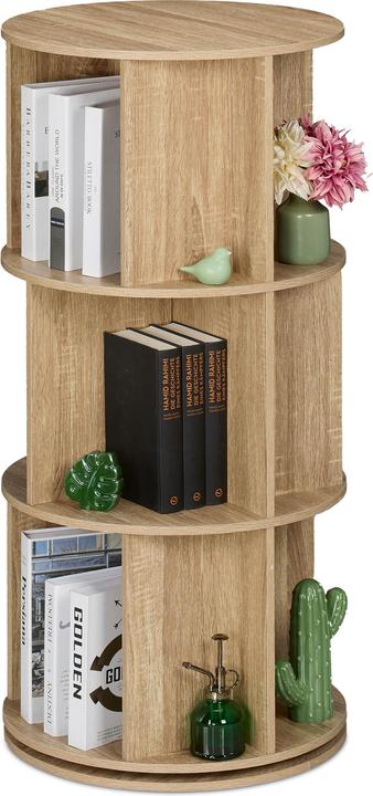 Produktbild Relaxdays Bücherregal (Ø 50 x 137 cm)