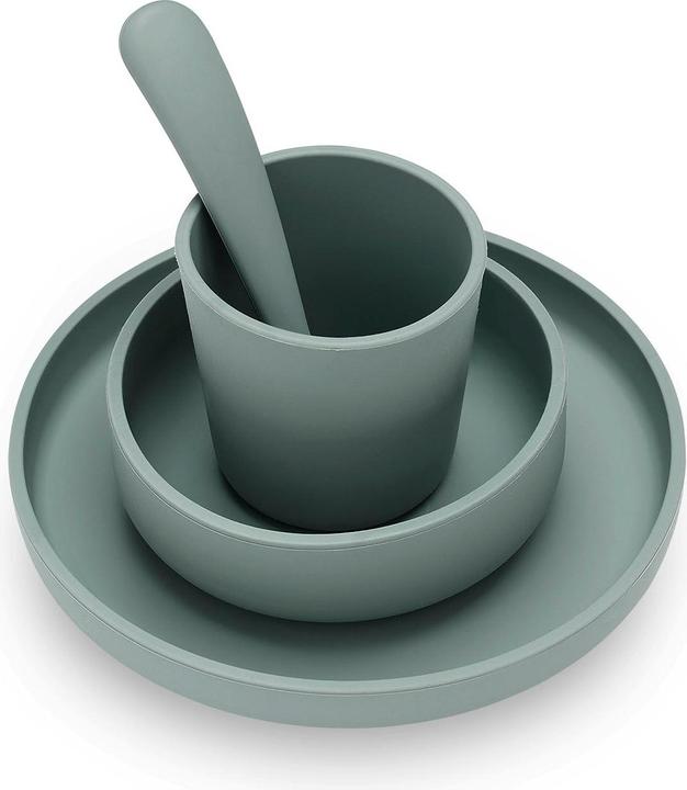 Immagine prodotto Jollein Set di stoviglie per bambini in silicone 4 pezzi