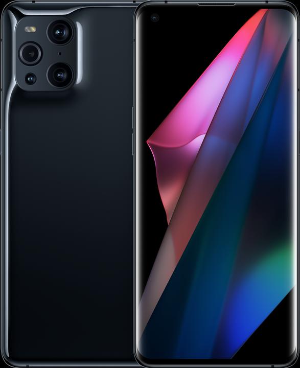 OPPO Find X3 Pro (256 GB, Gloss Black, 6.70", SIM + eSIM, 50 Mpx, 5G)