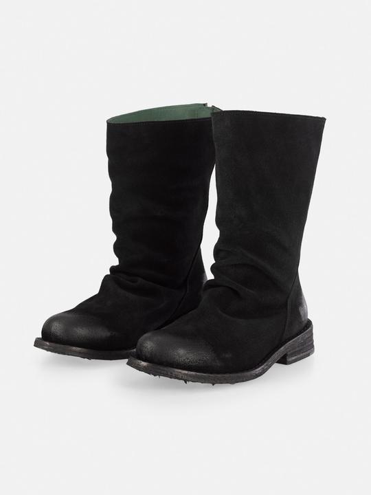 Actual product image Felmini GREDO W107 Wide Fit boot in suede, with a zip at the back for a secure fit. (38)