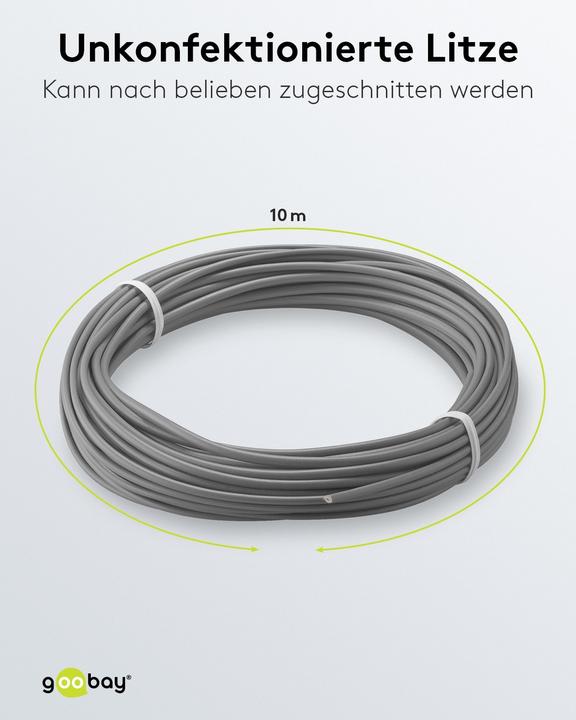 Actual product image Aquatuning Copper stranded wire insulated 1x0,14mm² (10 m)