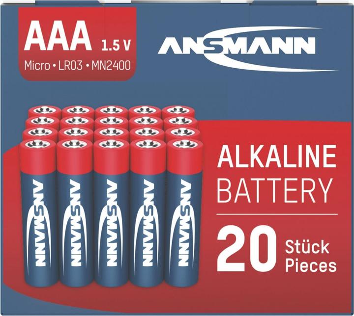 Produktbild Ansmann LR03 Alkaline (20 Stk., AAA)
