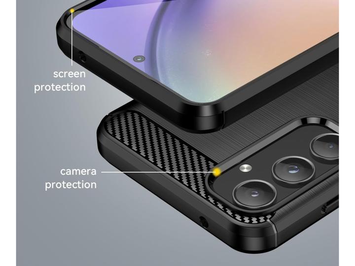 Produktbild Screenguard Carbon Brushed Soft Case (Samsung Galaxy A55)