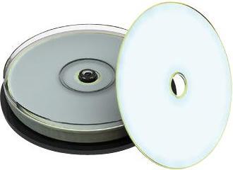 Produktbild MediaRange CD-R 700MB/80min TRUE GOLD Ink.Print.cake 10pcs (10 x)