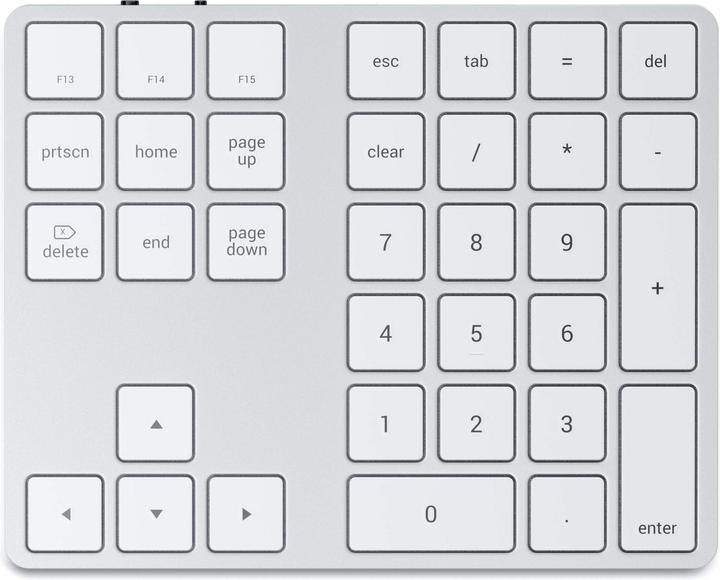 Actual product image Satechi Alu Extended (Numeric keypad, Wireless)