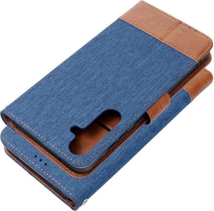 Image du produit OEM Book case JEANS Book for SAMSUNG A40 blue (Samsung Galaxy A40)